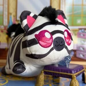 Aphmau MeeMeow | Safari Zebra Cat Plush